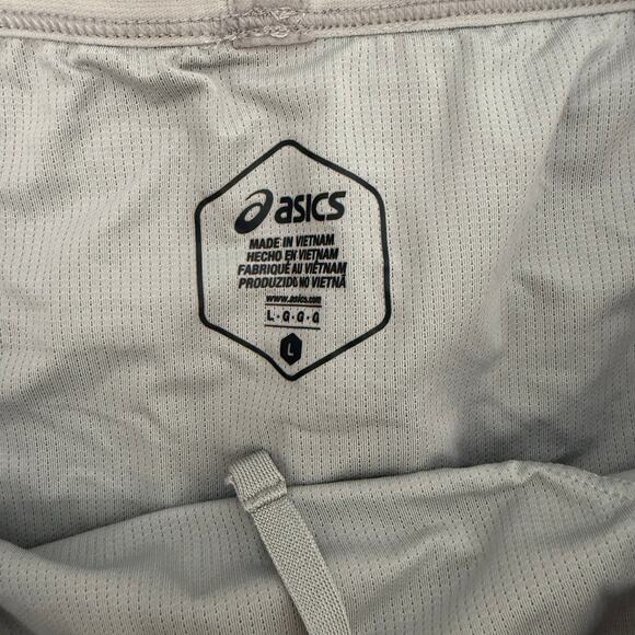 ASICS Womens Running Activewear Shorts Solid Mid Grey Heather Size Large - Picture 3 of 9
